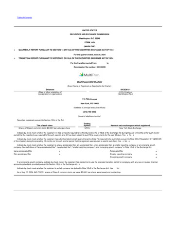 Thumbnail Claritev 10-Q Quarterly Report FY2024 