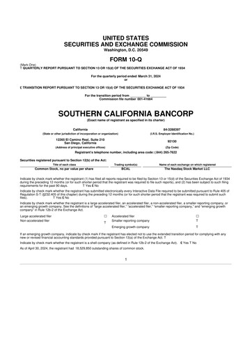 Thumbnail California BanCorp 10-Q Quarterly Report FY2024 