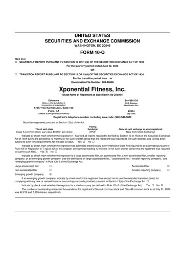 Thumbnail Xponential Fitness 10-Q Quarterly Report FY2026 