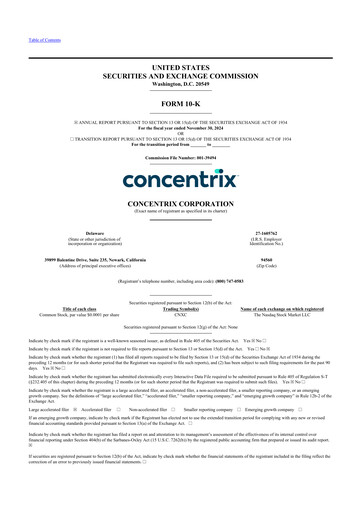 Thumbnail Concentrix 10-K Annual Report 2024