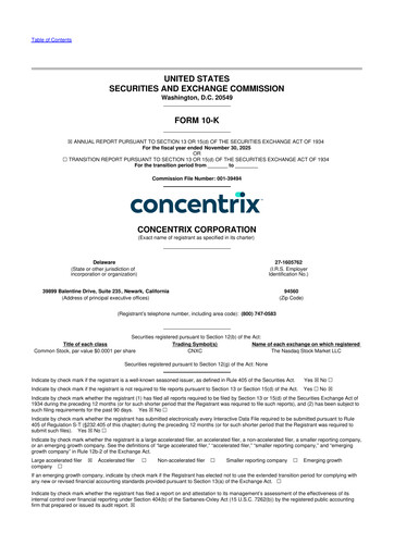 Thumbnail Concentrix 10-K Annual Report 2025