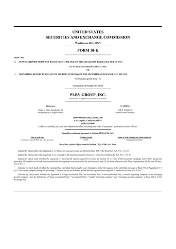 Thumbnail PLBY Group (Playboy) 10-K Annual Report 2023