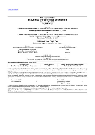 Thumbnail 23andMe 10-Q Quarterly Report FY2024 