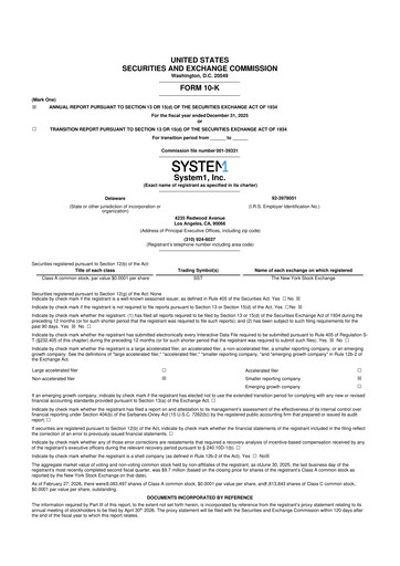 Thumbnail System1 10-K Annual Report 2025