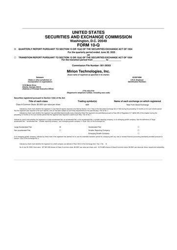 Thumbnail Mirion Technologies 10-Q Quarterly Report FY2025 