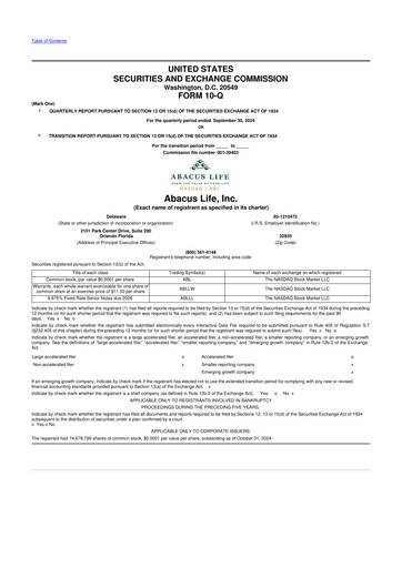 Thumbnail Abacus Global Management 10-Q Quarterly Report FY2024 