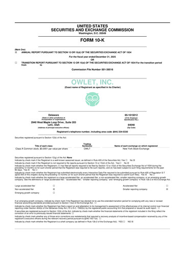 Thumbnail Owlet, Inc. 10-K Annual Report 2025