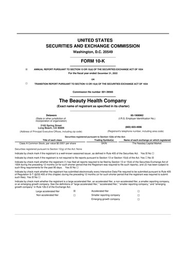 Thumbnail SkinHealth Systems 10-K Annual Report 2022