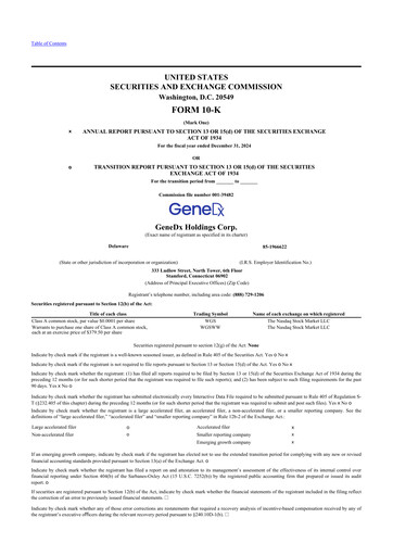 Thumbnail GeneDx Holdings 10-K Annual Report 2024