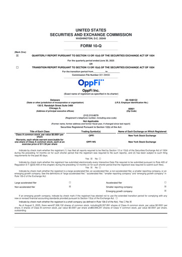 Thumbnail OppFi 10-Q Quarterly Report FY2025 