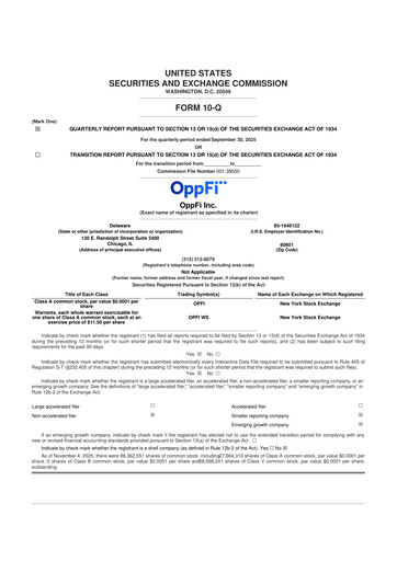Thumbnail OppFi 10-Q Quarterly Report FY2025 