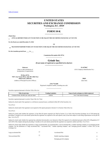 Thumbnail Grindr 10-K Annual Report 2024