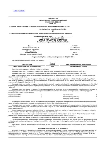 Thumbnail Guild Mortgage 10-K Annual Report 