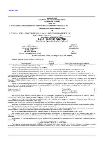 Thumbnail Guild Mortgage 10-K Annual Report 