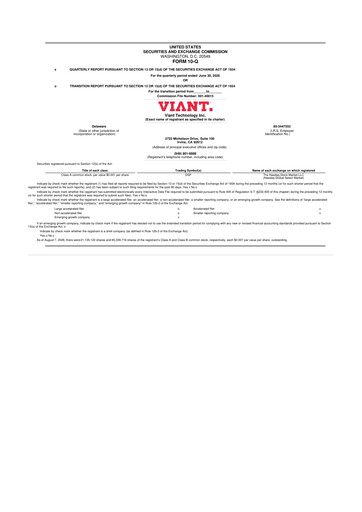 Thumbnail Viant Technology 10-Q Quarterly Report FY2026 
