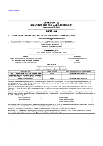 Thumbnail Buzzfeed 10-Q Quarterly Report FY2023 