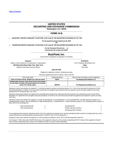 Thumbnail Buzzfeed 10-Q Quarterly Report FY2023 