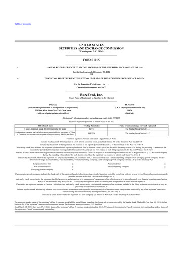 Thumbnail Buzzfeed 10-K Annual Report 2024