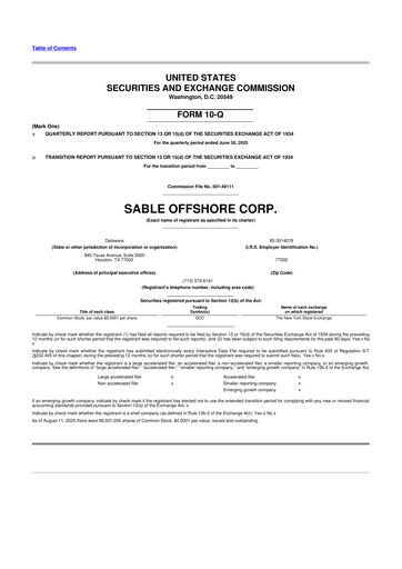 Thumbnail Sable Offshore 10-Q Quarterly Report FY2025 