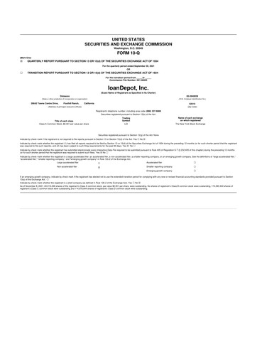 Thumbnail loanDepot 10-Q Quarterly Report FY2021 