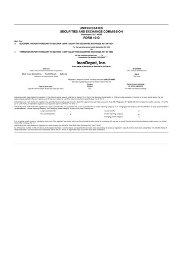 Thumbnail loanDepot 10-Q Quarterly Report FY2022 