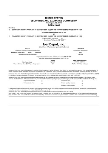 Thumbnail loanDepot 10-Q Quarterly Report FY2026 