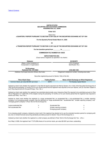Thumbnail Serve Robotics 10-Q Quarterly Report FY 