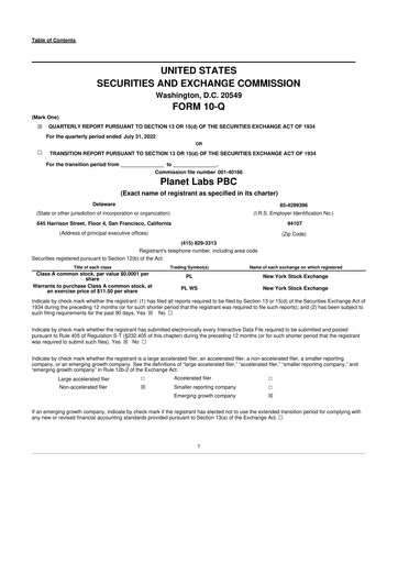 Miniature Planet Labs 10-Q Rapport trimestriel 2023 