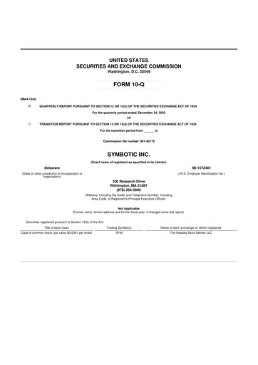 Thumbnail Symbotic 10-Q Quarterly Report FY2023 