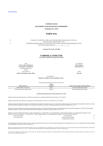 Thumbnail Taboola.com 10-K Annual Report 2024