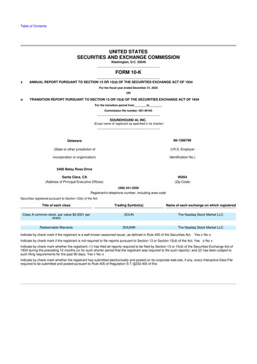 Thumbnail SoundHound AI 10-K Annual Report 2025