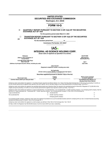 Thumbnail Integral Ad Science 10-Q Quarterly Report FY2024 
