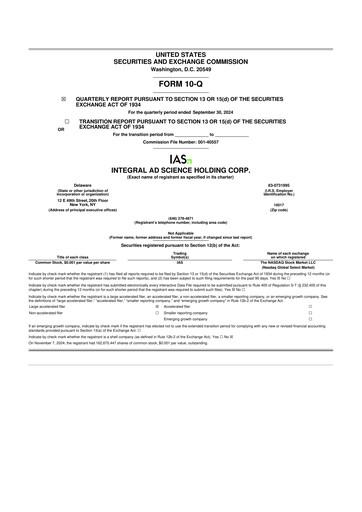 Thumbnail Integral Ad Science 10-Q Quarterly Report FY2024 