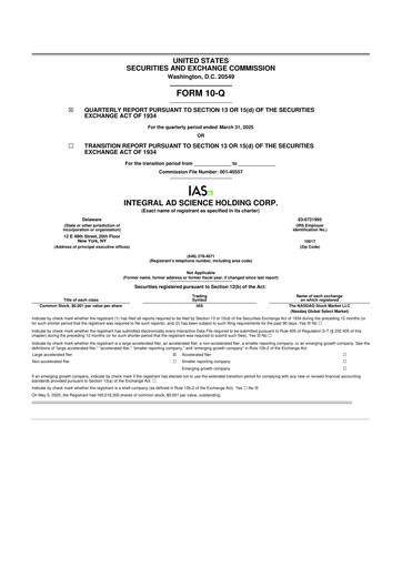 Thumbnail Integral Ad Science 10-Q Quarterly Report FY2025 