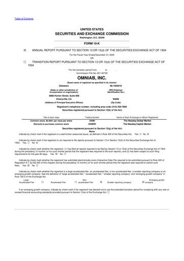 Thumbnail OmniAb 10-K Annual Report 