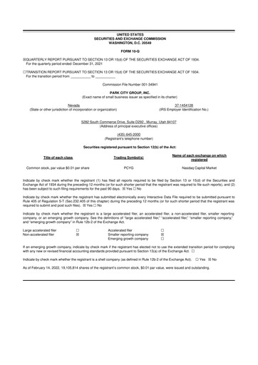 Thumbnail ReposiTrak 10-Q Quarterly Report FY2021 