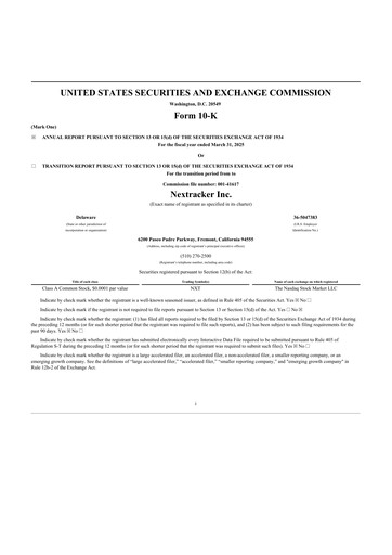 Thumbnail Nextracker 10-K Annual Report 2025