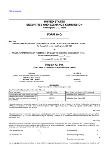 Thumbnail Kodiak AI 10-Q Quarterly Report FY2025 
