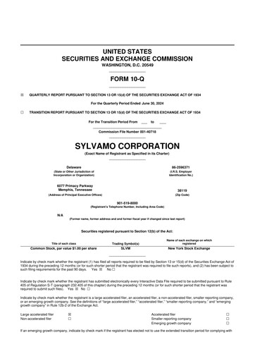 Thumbnail Sylvamo 10-Q Quarterly Report FY2024 