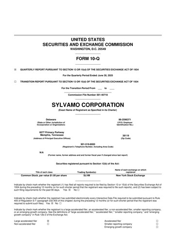 Thumbnail Sylvamo 10-Q Quarterly Report FY2025 