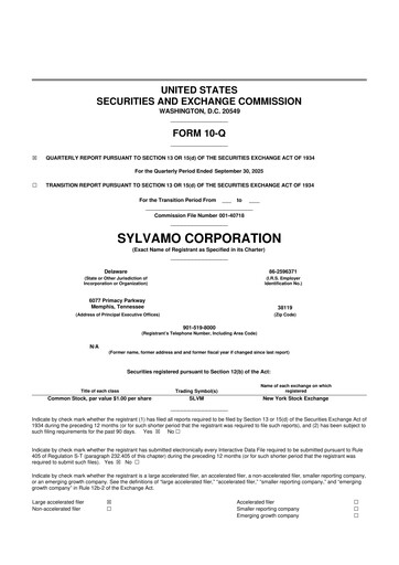 Thumbnail Sylvamo 10-Q Quarterly Report FY2025 