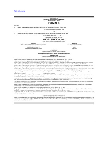 Thumbnail Angel Studios 10-K Annual Report 2025