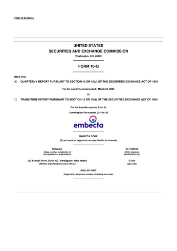 Vorschaubild Embecta 10-Q Quartalsbericht 2024 