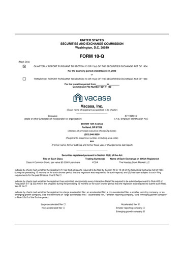 Thumbnail Vacasa 10-Q Quarterly Report FY2023 