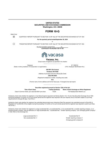 Thumbnail Vacasa 10-Q Quarterly Report FY2024 