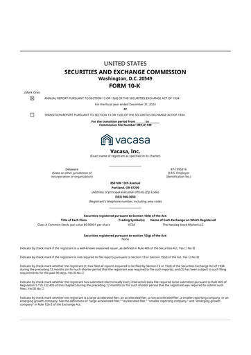 Thumbnail Vacasa 10-K Annual Report 2024