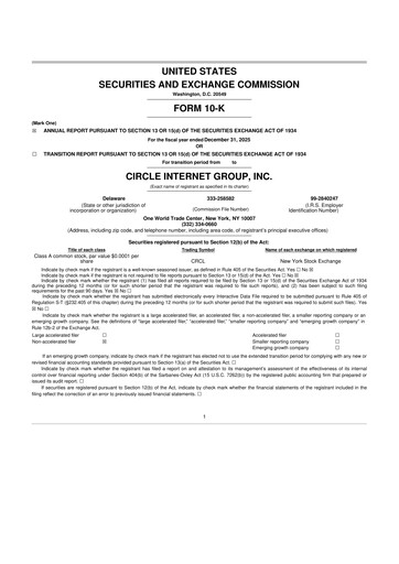 Thumbnail Circle Internet Group 10-K Annual Report 2025