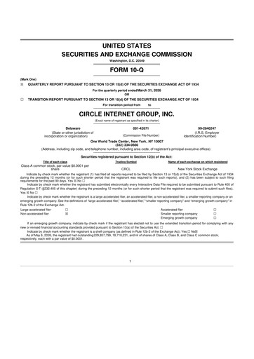 Thumbnail Circle Internet Group 10-Q Quarterly Report FY 