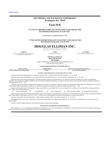 Thumbnail Douglas Elliman 10-K Annual Report 2021