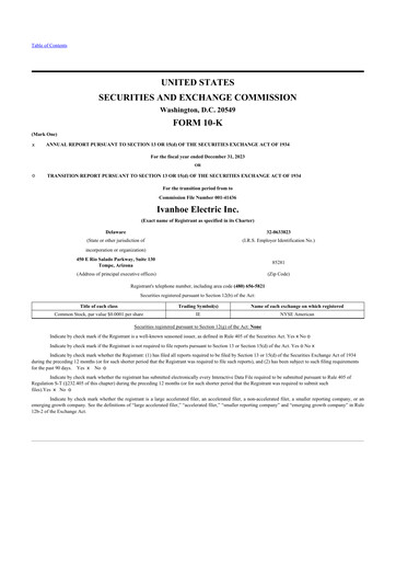 Thumbnail Ivanhoe Electric 10-K Annual Report 2023